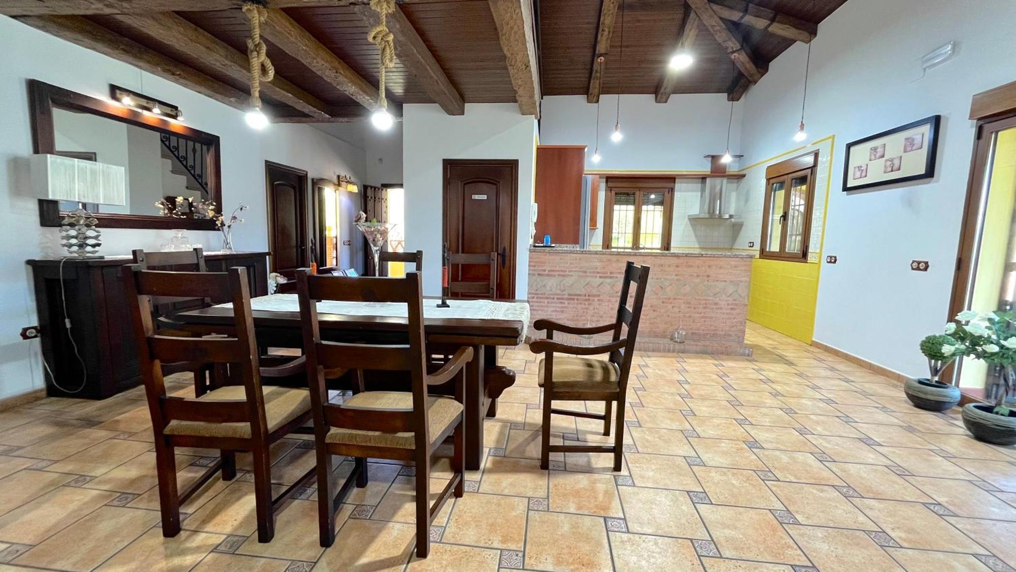 Casa Rural Montes De Trigo ヘレス・デ・ロス・カバジェロス エクステリア 写真