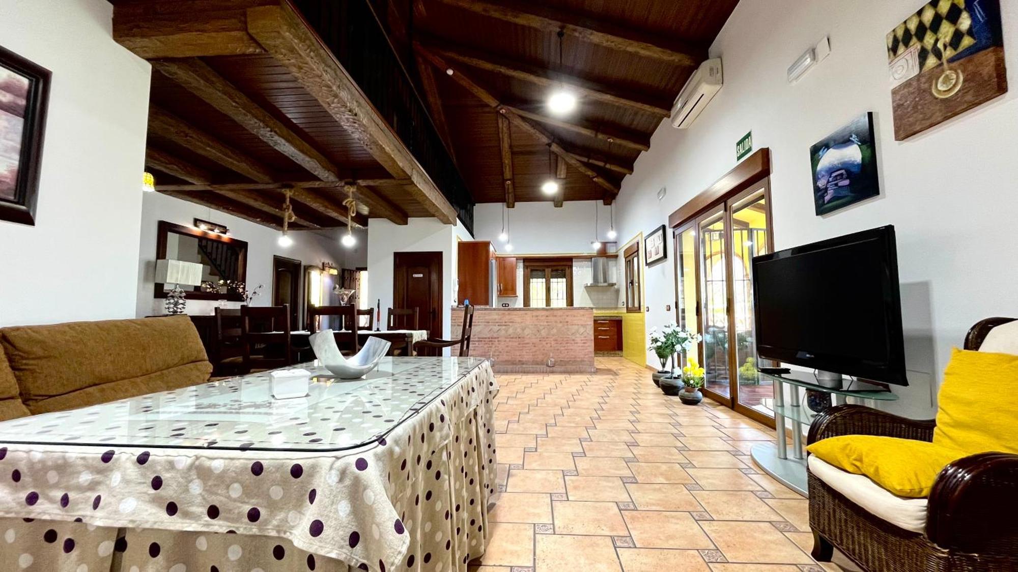Casa Rural Montes De Trigo ヘレス・デ・ロス・カバジェロス エクステリア 写真